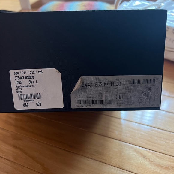 Saint Laurent Stiletto Boots with Strap - Picture 5 of 6